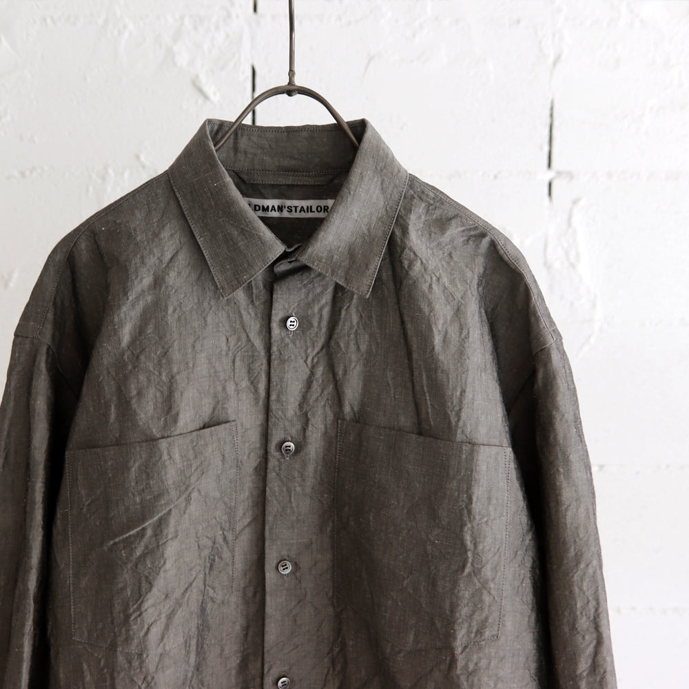 OLDMAN'S TAILOR DOUBLE POCKET SHIRTS