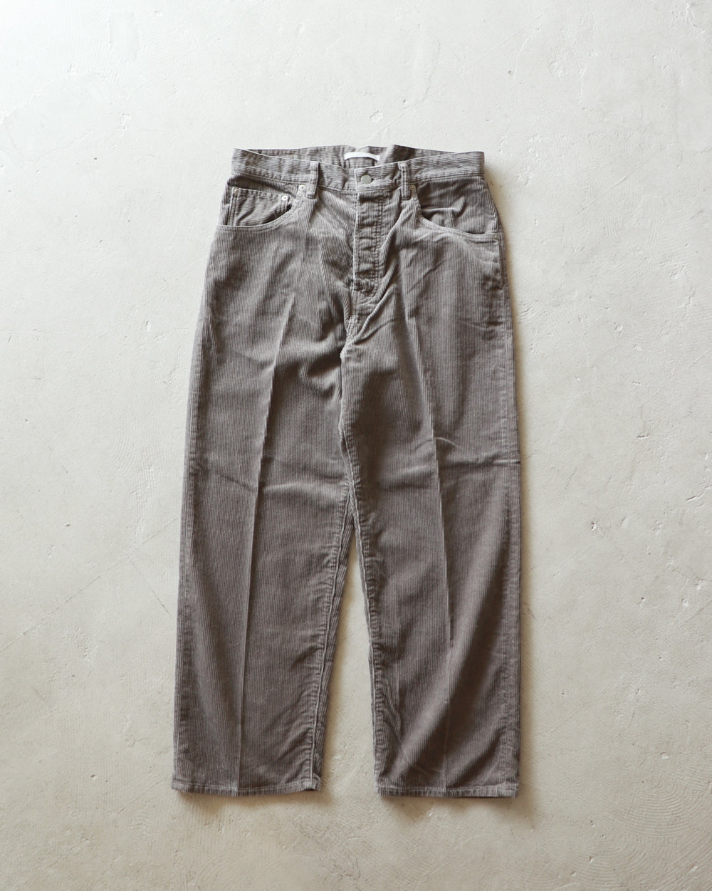 HATSKI Back Buckle Corduroy Pants HTK-22011-C