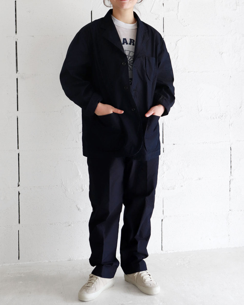 HATSKI Easy C/N Indigo Jacket -Indigo- HTK-22021