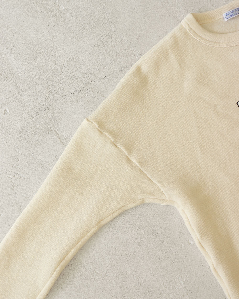 R&D.M.Co- 裏起毛 LOGO DROP SHOULDER SHIRT