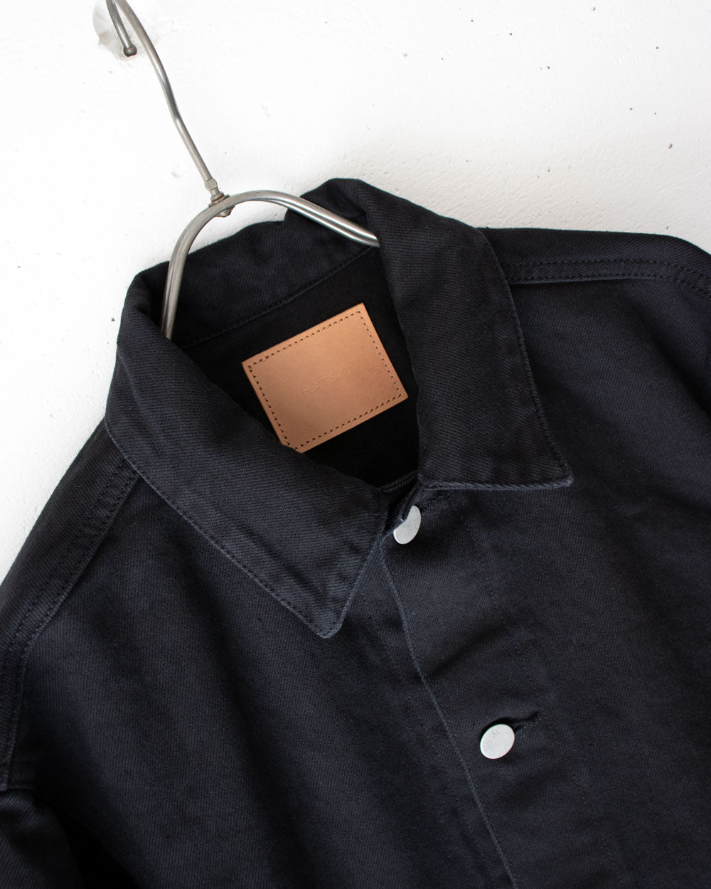 HATSKI Black Denim Jacket HTK-23011-B