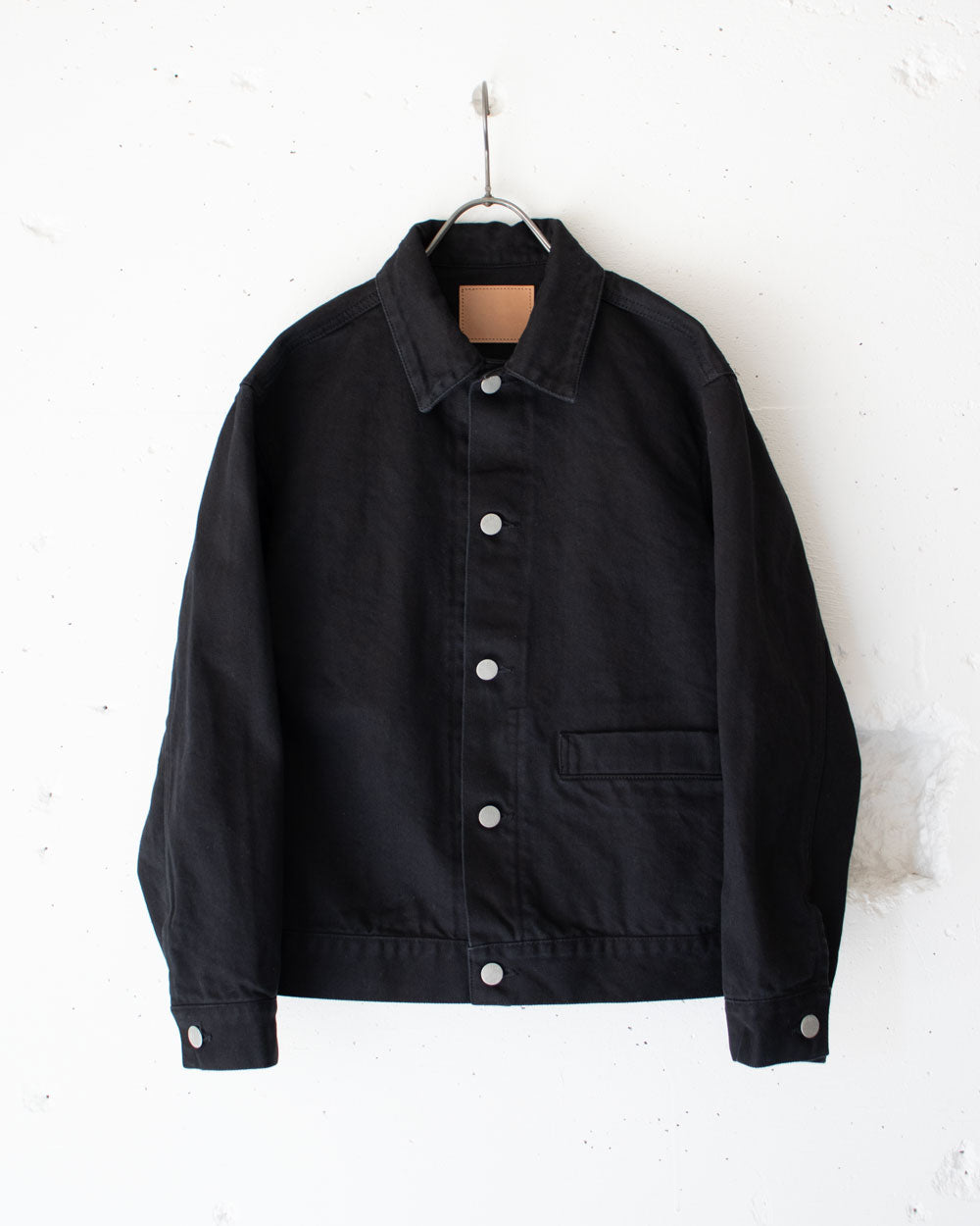 HATSKI Black Denim Jacket HTK-23011-B