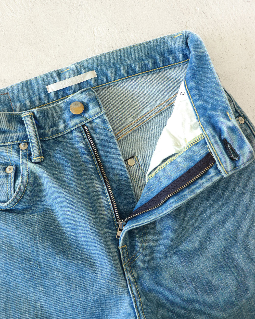 HATSKI Regular Tapered Denim -Used-IceBlue HTK-22002-U