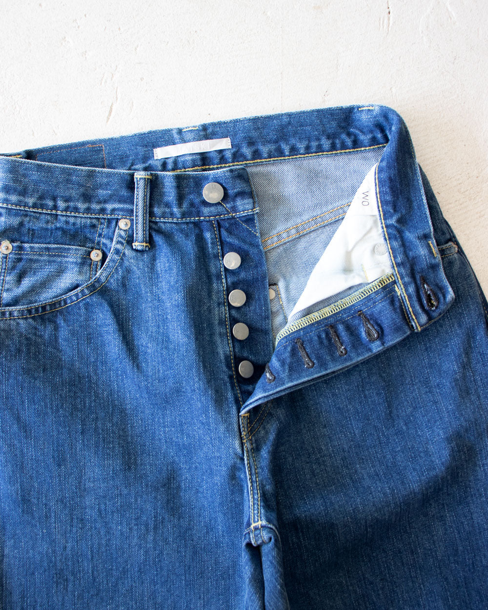 HATSKI Loose Tapered Denim -Used-Blue HTK-22001-U