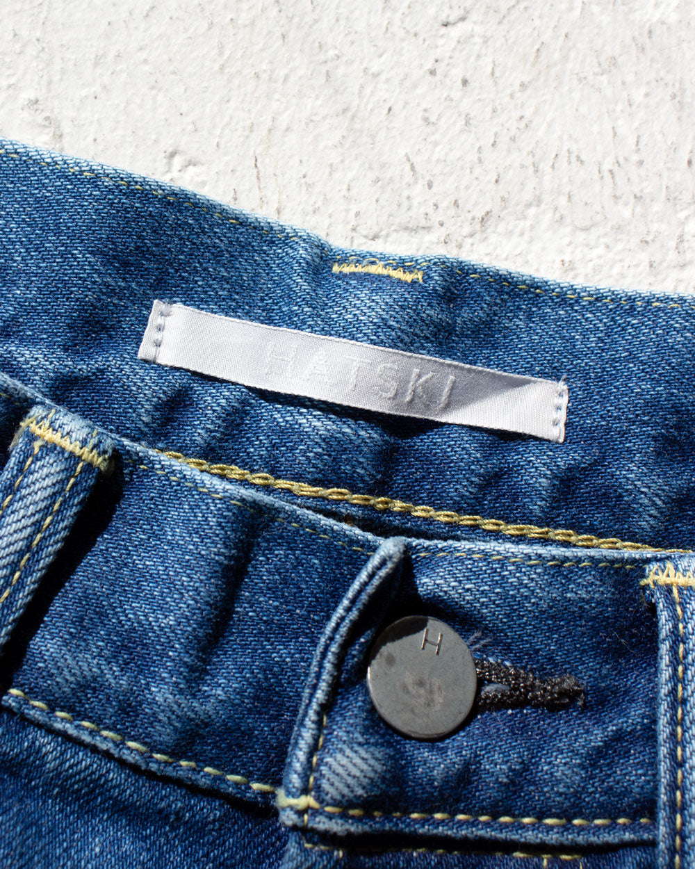 HATSKI Loose Tapered Denim -Used-Blue HTK-22001-U
