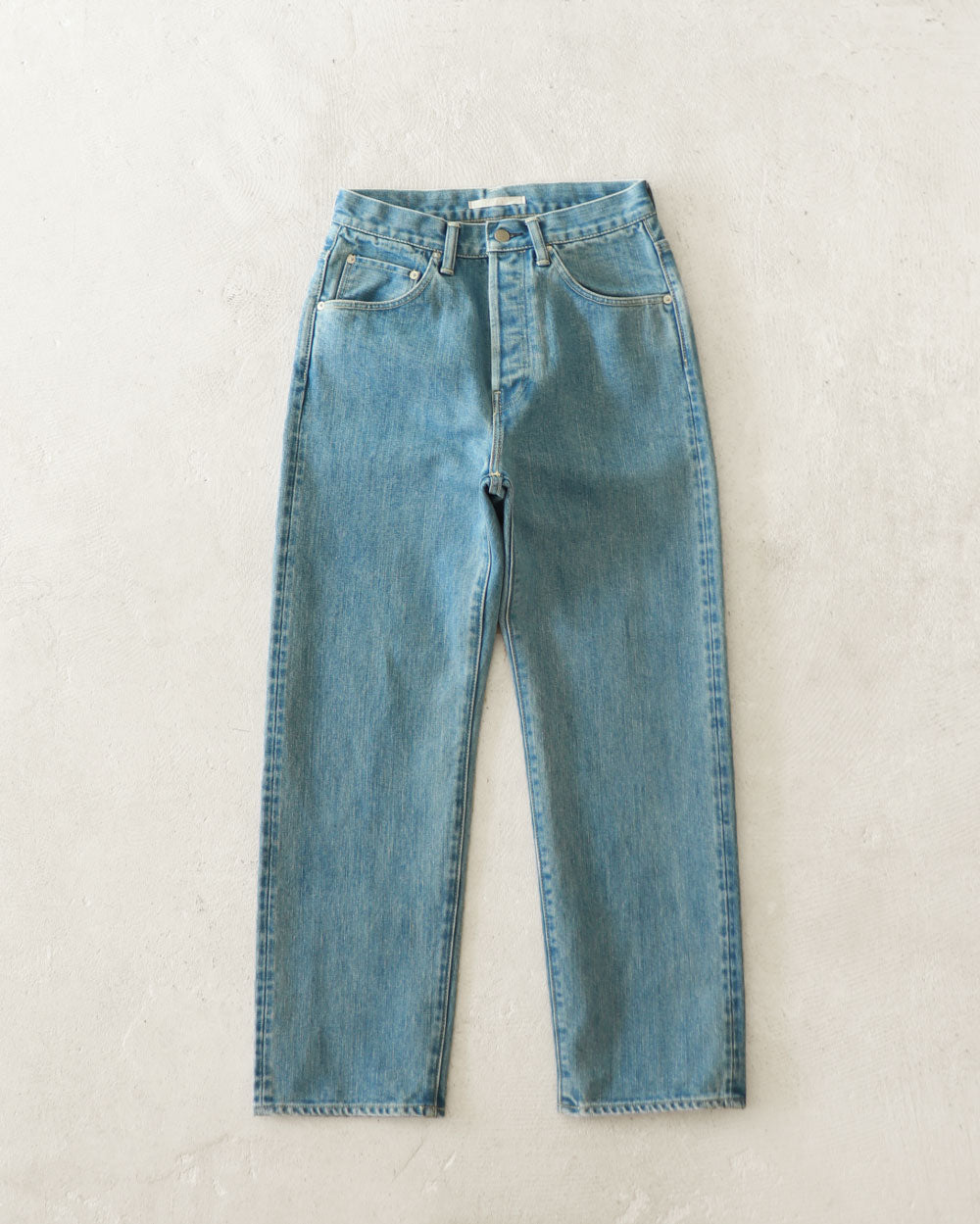 HATSKI Straight Denim -Used-IceBlue HTK-22004-U