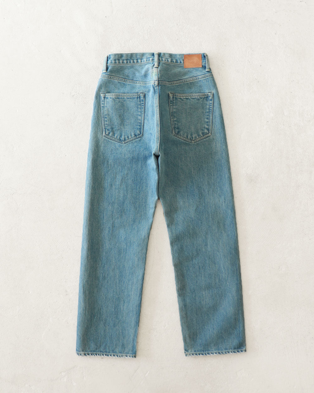 HATSKI Straight Denim -Used-IceBlue HTK-22004-U
