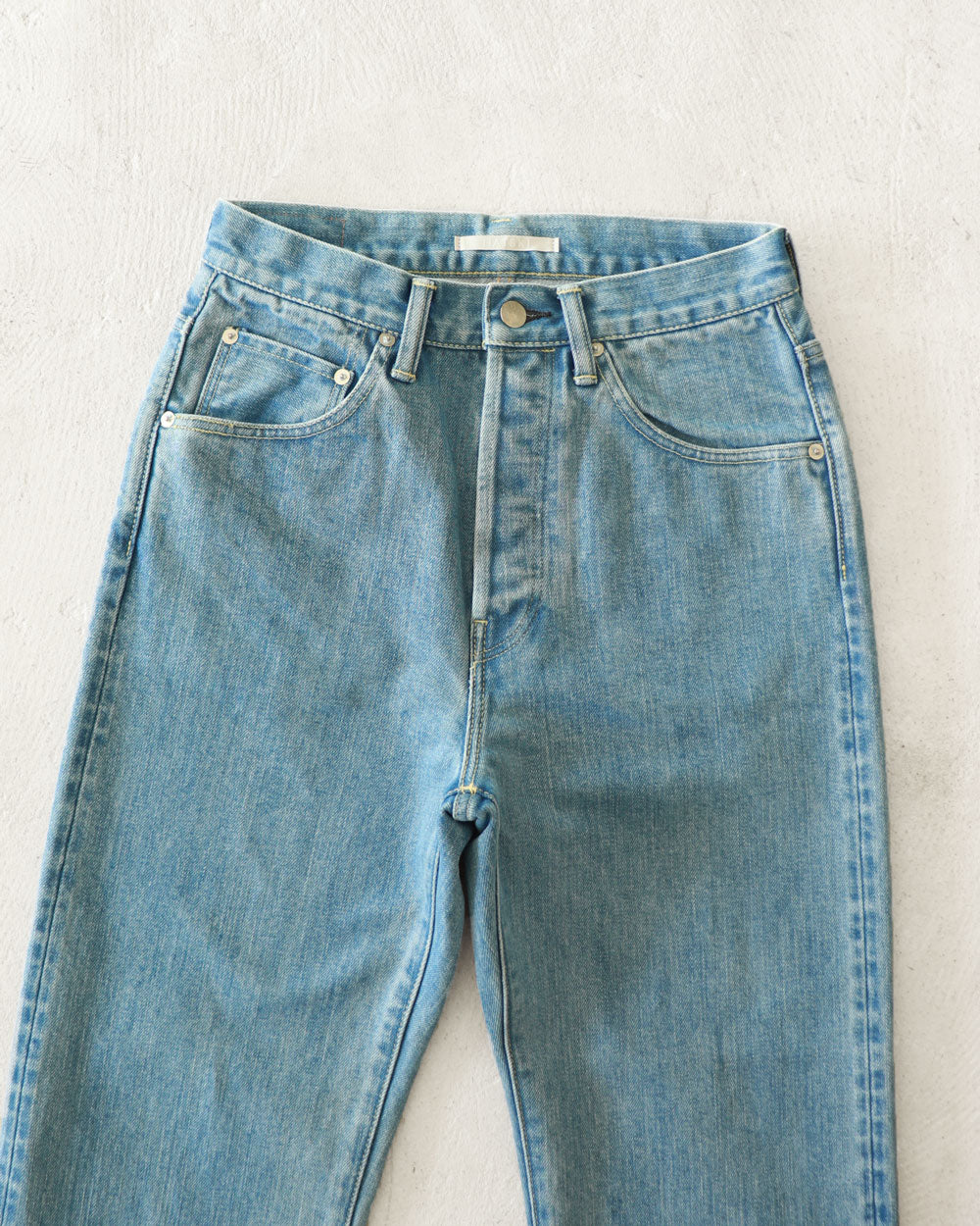 HATSKI Straight Denim -Used-IceBlue HTK-22004-U