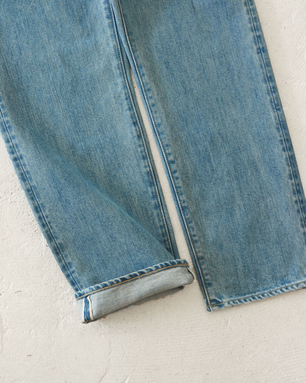 HATSKI Straight Denim -Used-IceBlue HTK-22004-U