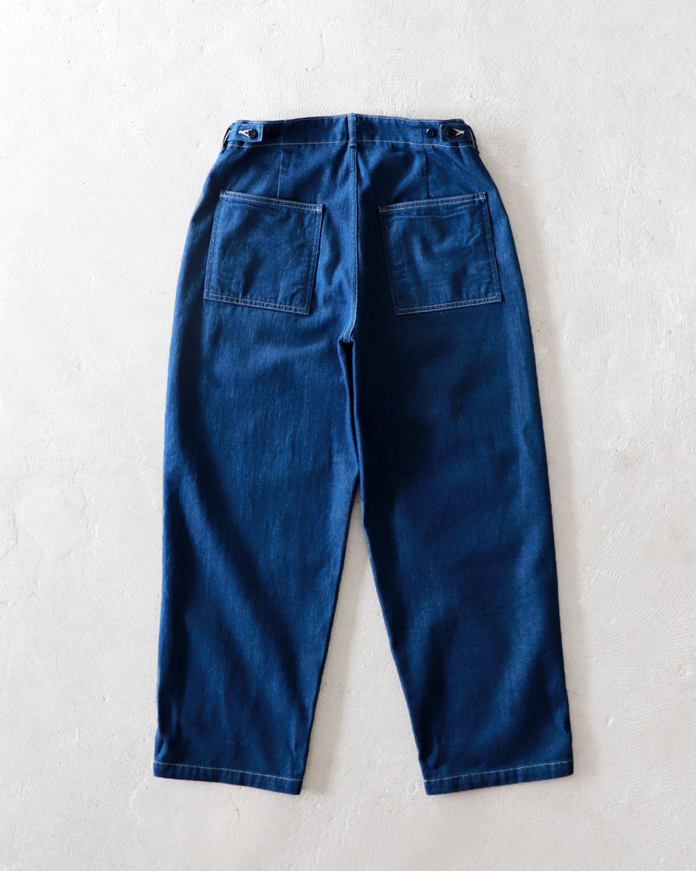 HATSKI Loose Tapered Utility Trouser -Denim- HTK-21002-D