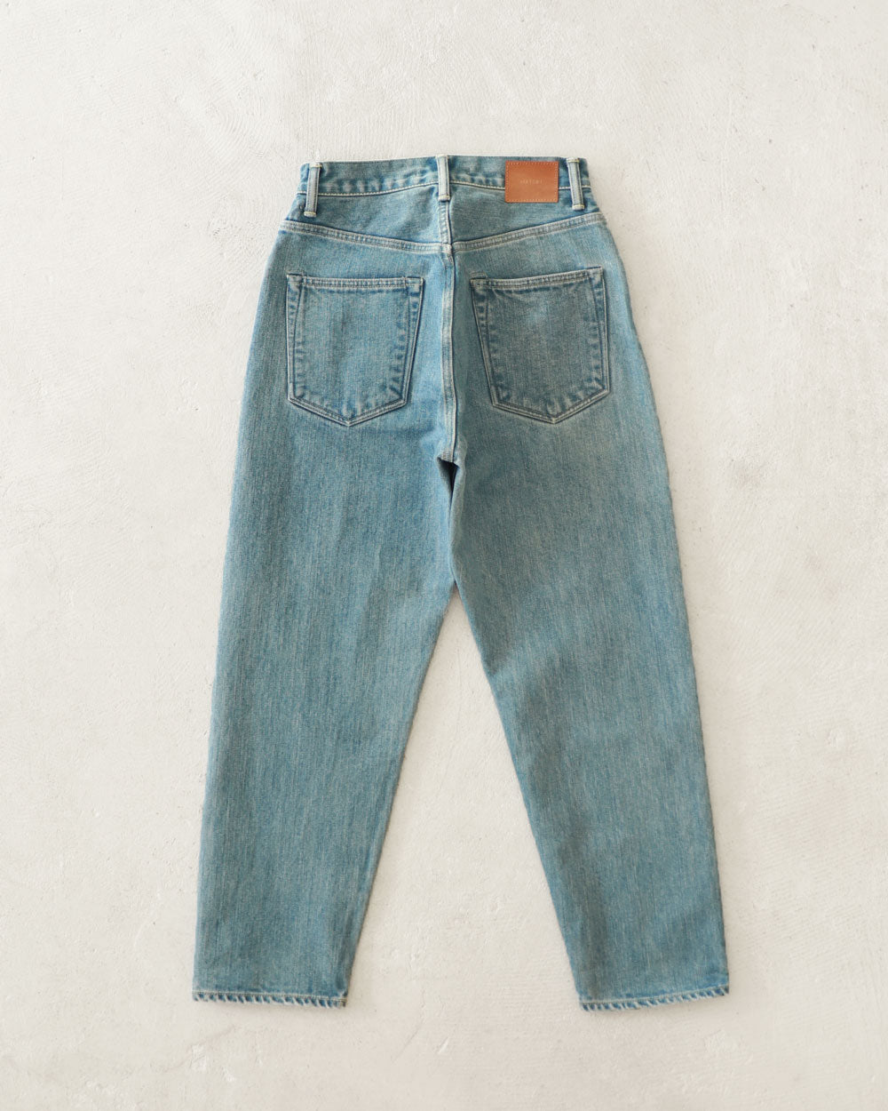 HATSKI Loose Tapered Denim -Used-IceBlue HTK-22001-U