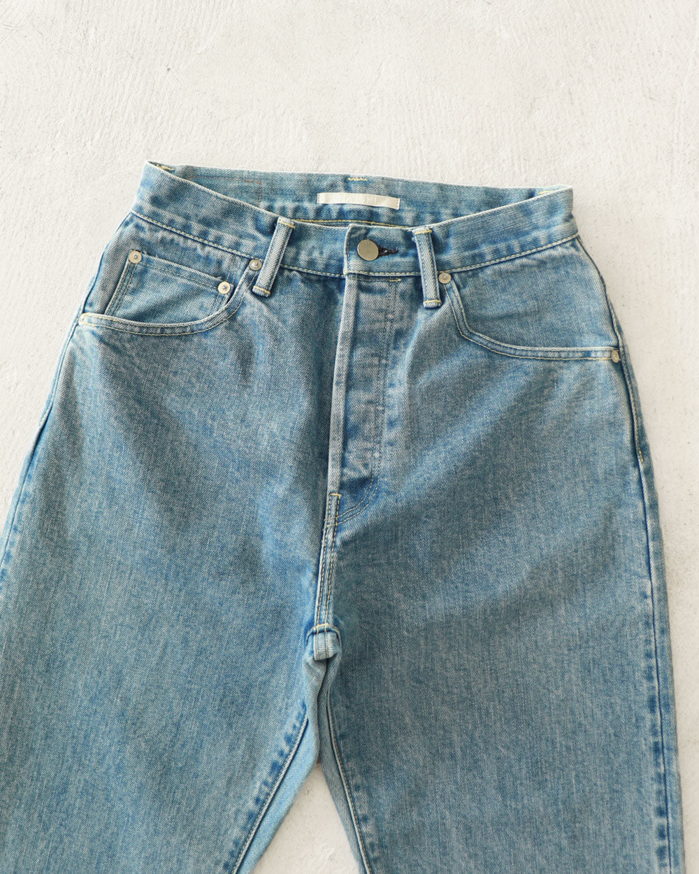HATSKI Loose Tapered Denim -Used-IceBlue HTK-22001-U