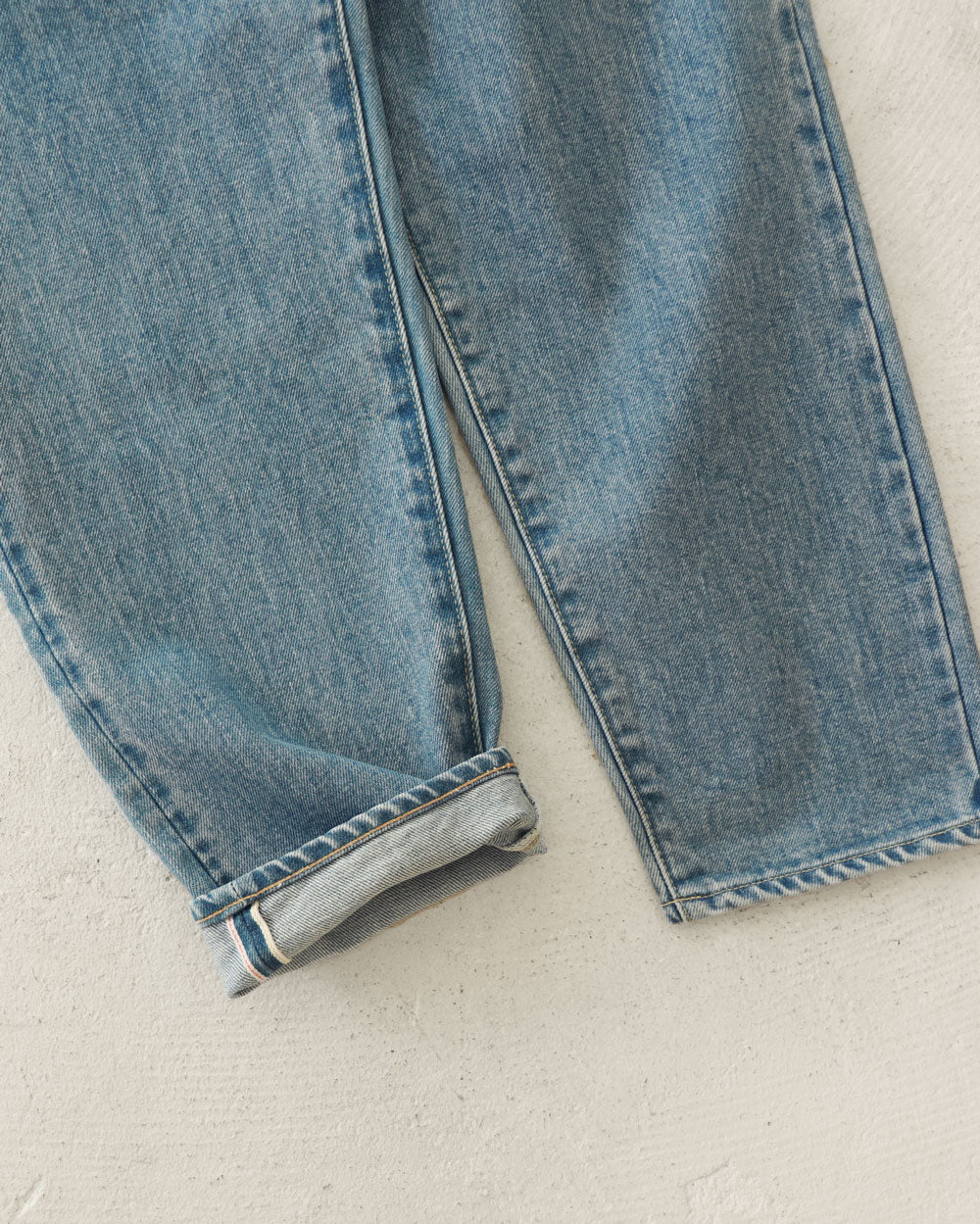 HATSKI Loose Tapered Denim -Used-IceBlue HTK-22001-U