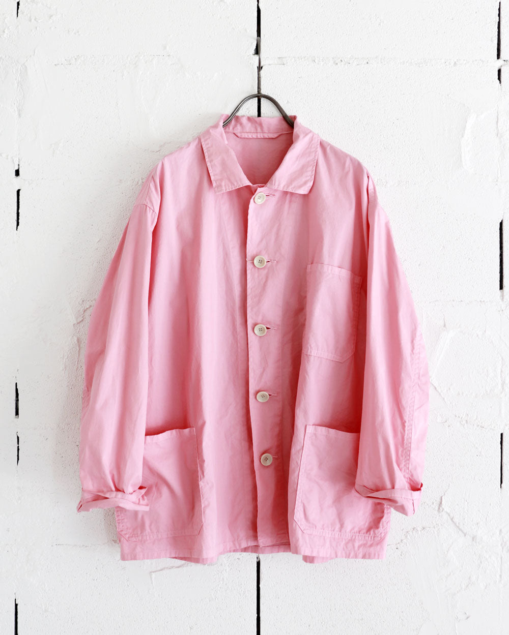 R&D.M.Co- G.D TWILL COTTON COVERALL JACKET