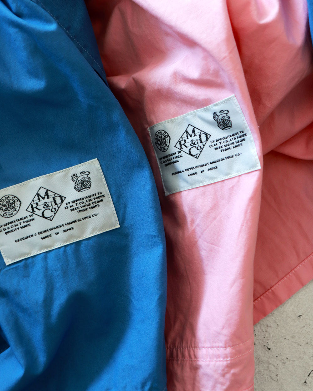 R&D.M.Co- G.D TWILL COTTON COVERALL JACKET