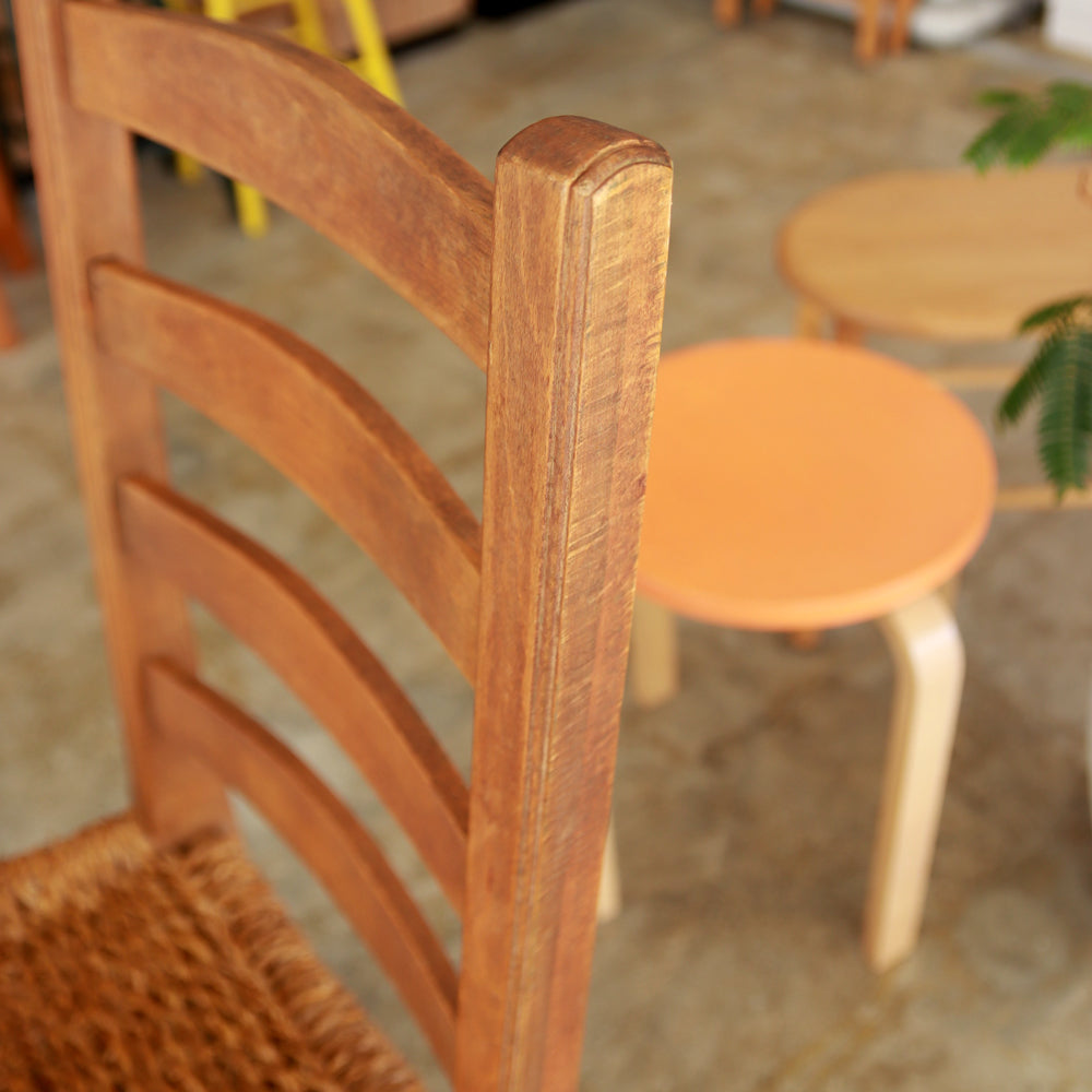 vintage ladder back chair