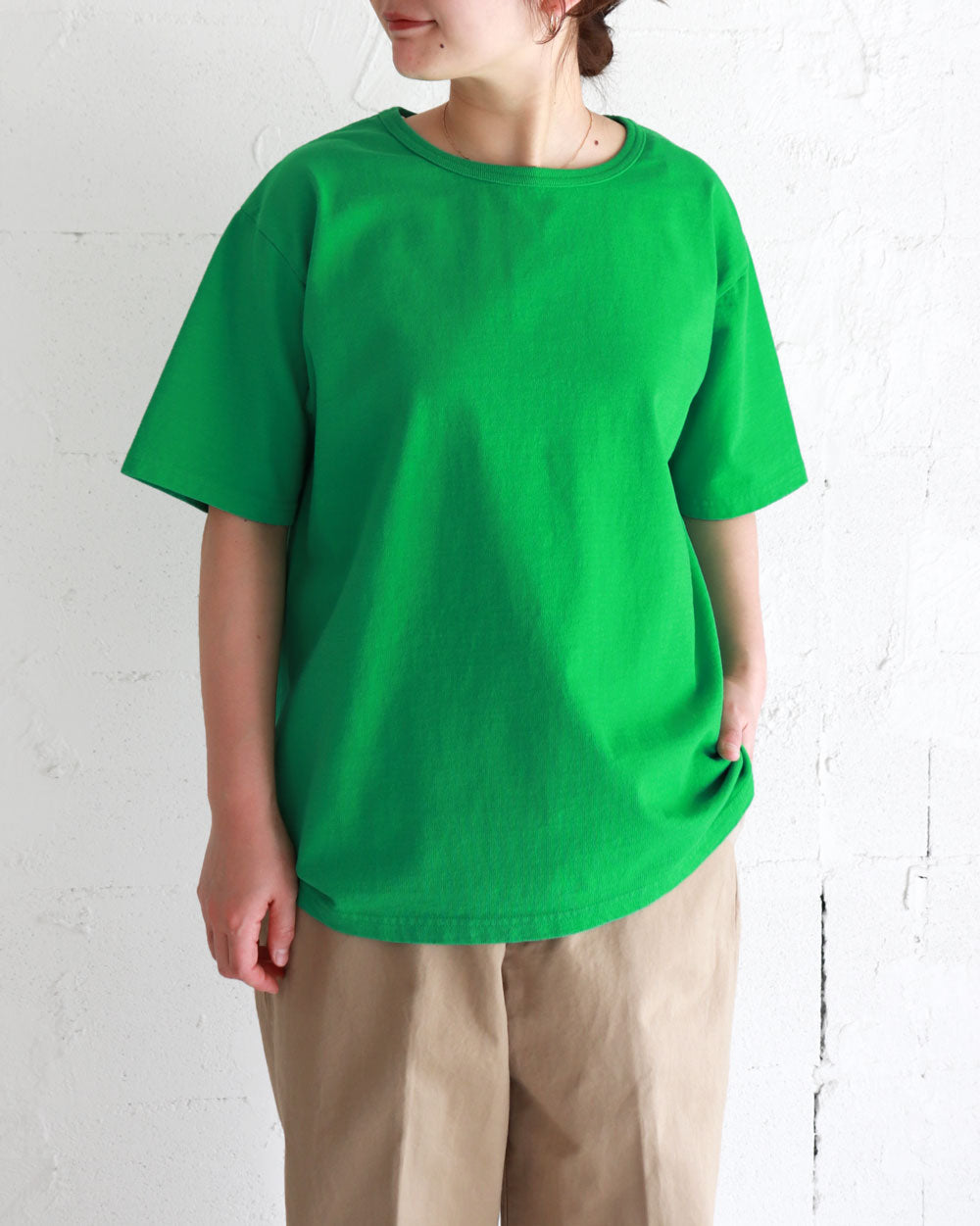 HATSKI / Crew Neck S/S Tee HTK-21008