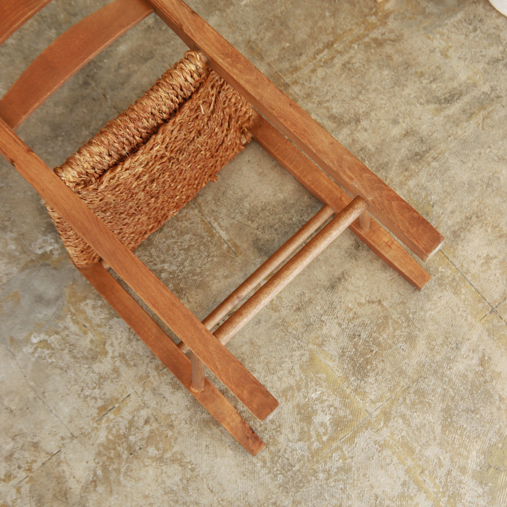 vintage ladder back chair