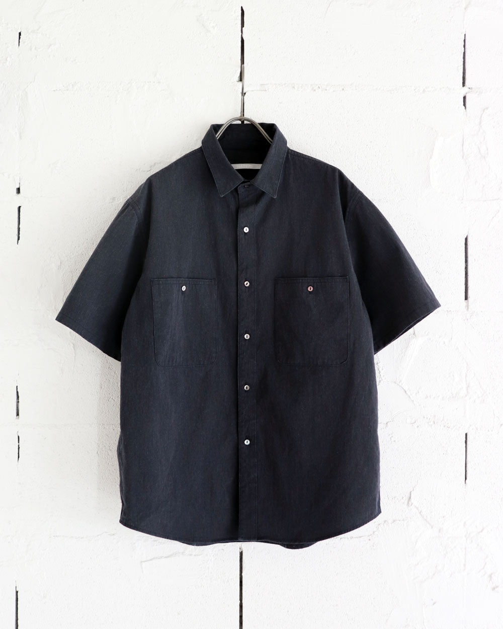 HATSKI Work S/S Shirt -Top Charcoal- HTK-23003
