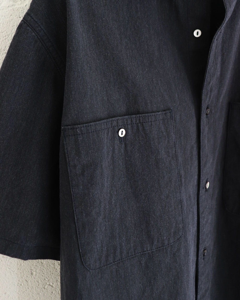 HATSKI Work S/S Shirt -Top Charcoal- HTK-23003