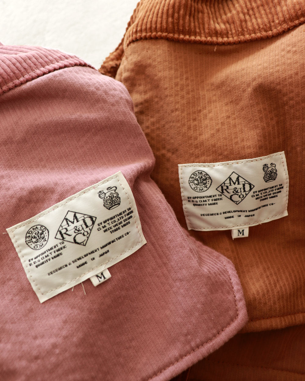 R&D.M.Co- 9W CORDUROY SALOPETTE