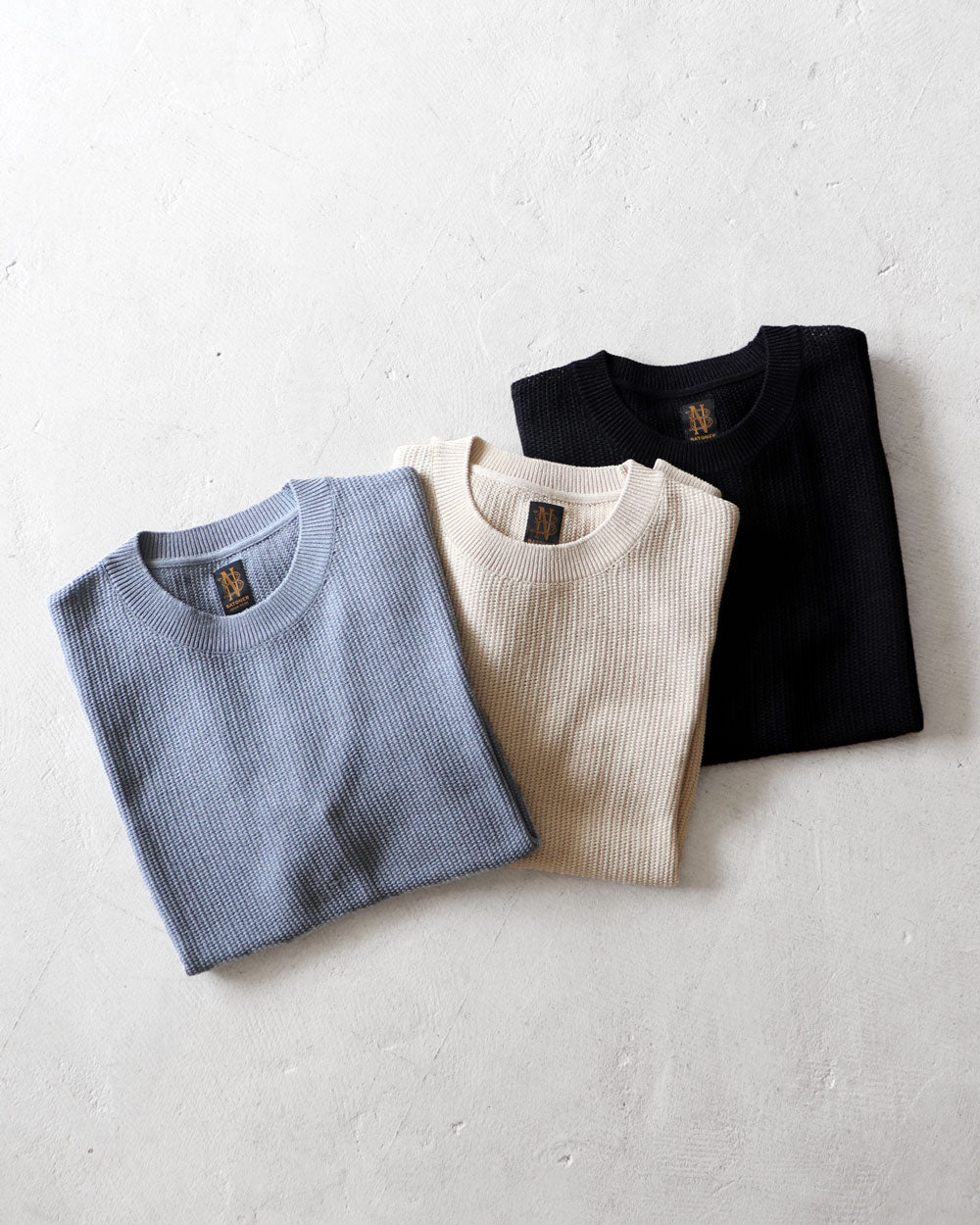 BATONER OX SUMMER KNIT CREW NECK S/S