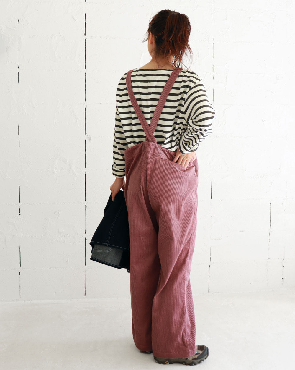 R&D.M.Co- 9W CORDUROY SALOPETTE
