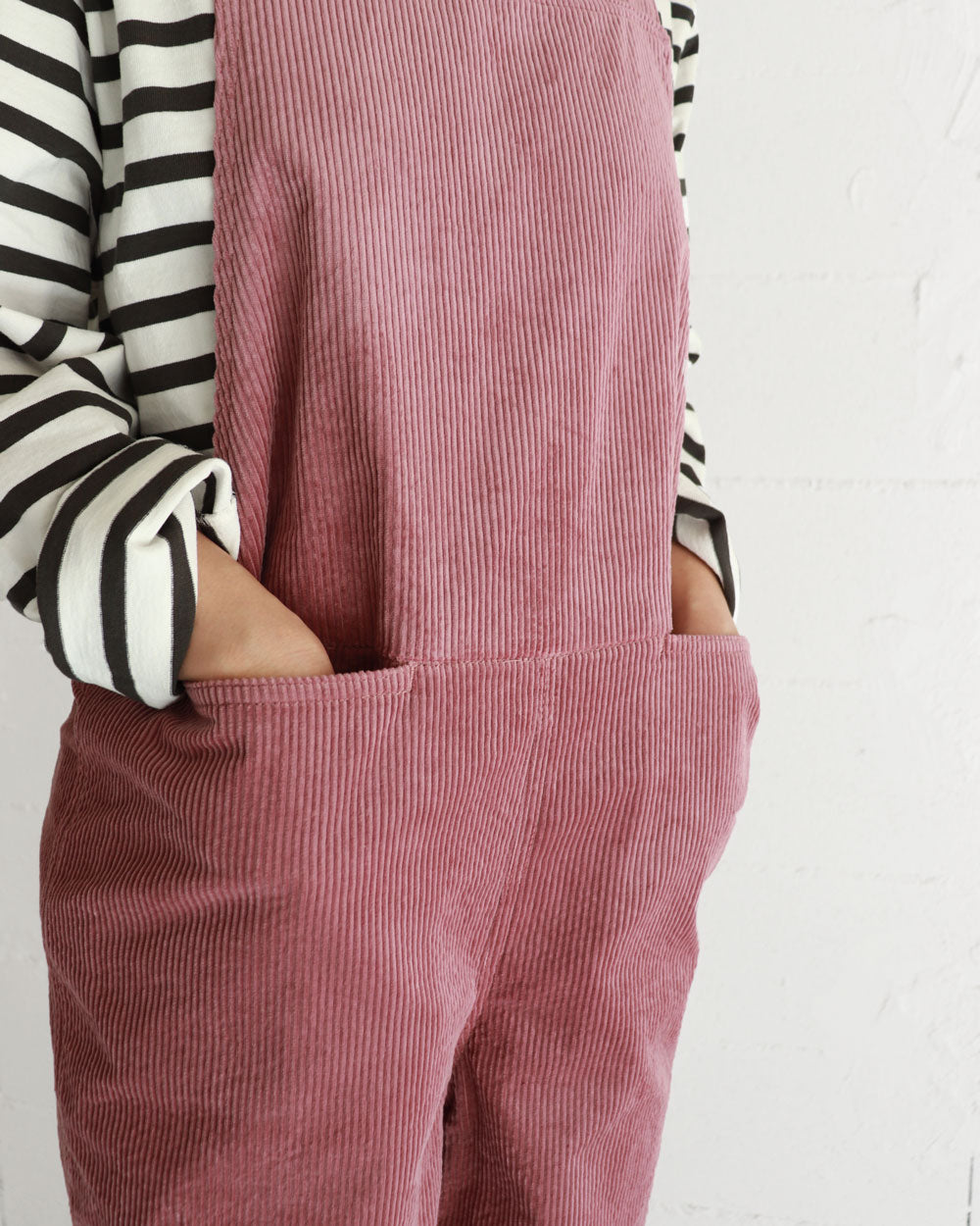 R&D.M.Co- 9W CORDUROY SALOPETTE