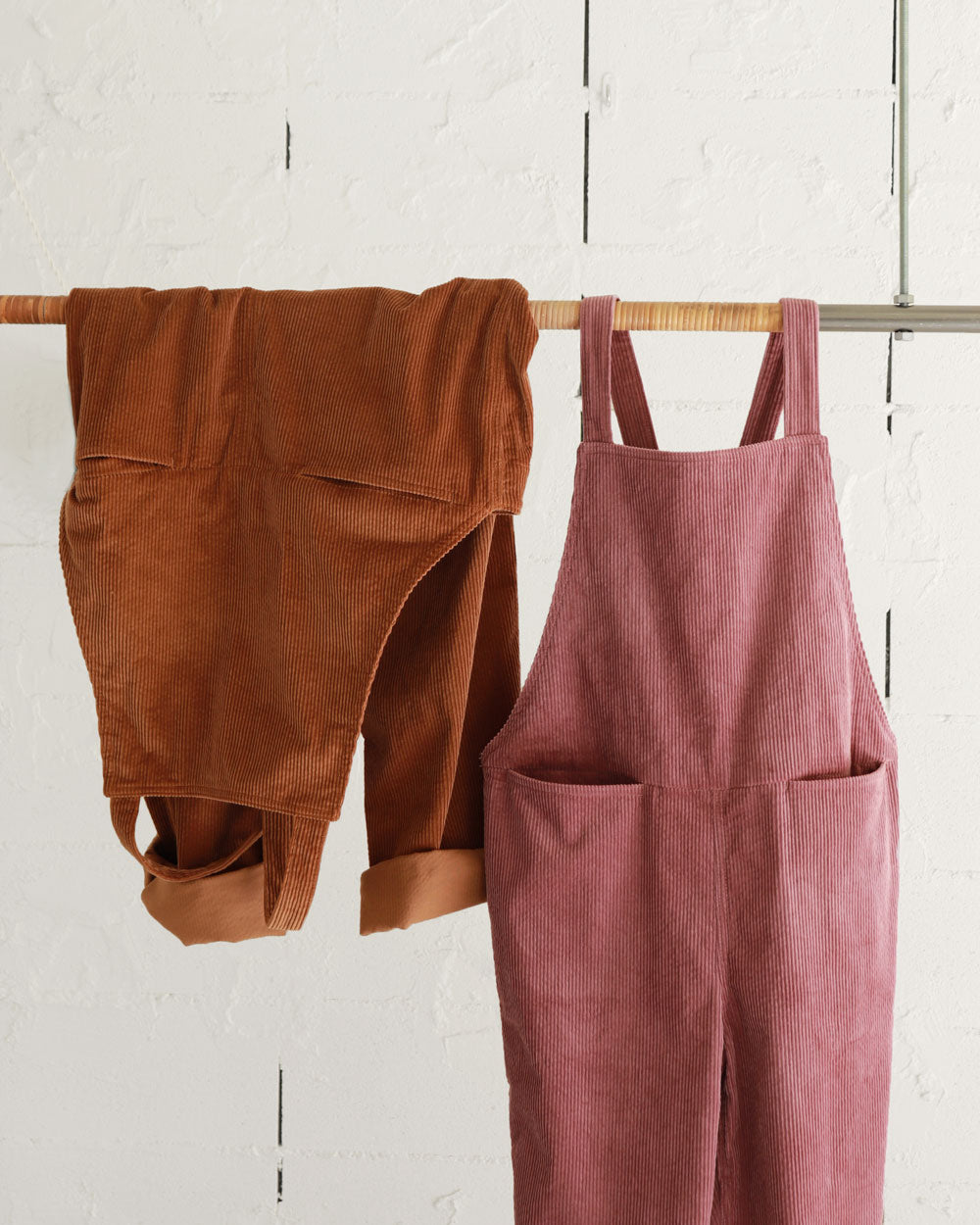 R&D.M.Co- 9W CORDUROY SALOPETTE