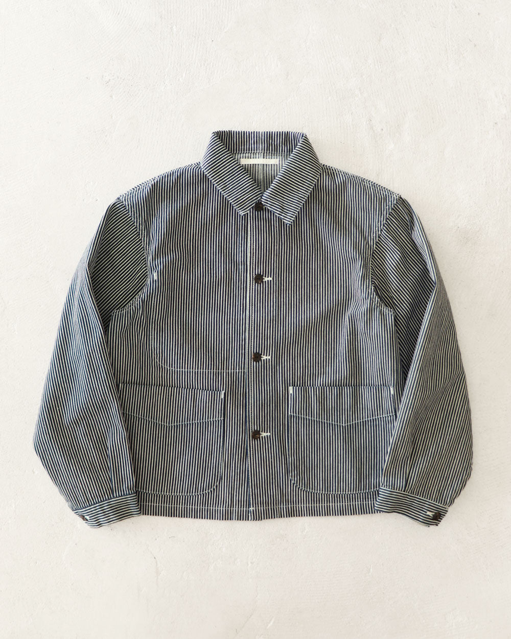 HATSKI|Hickory Herringbone Work Jacket -Stripe- HTK-23013-H