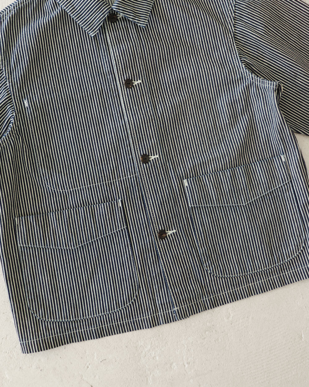 HATSKI|Hickory Herringbone Work Jacket -Stripe- HTK-23013-H