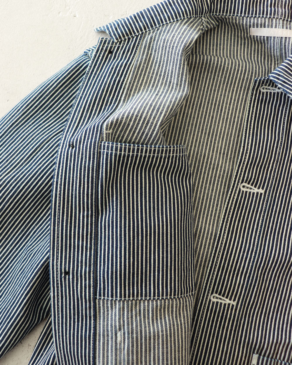 HATSKI|Hickory Herringbone Work Jacket -Stripe- HTK-23013-H