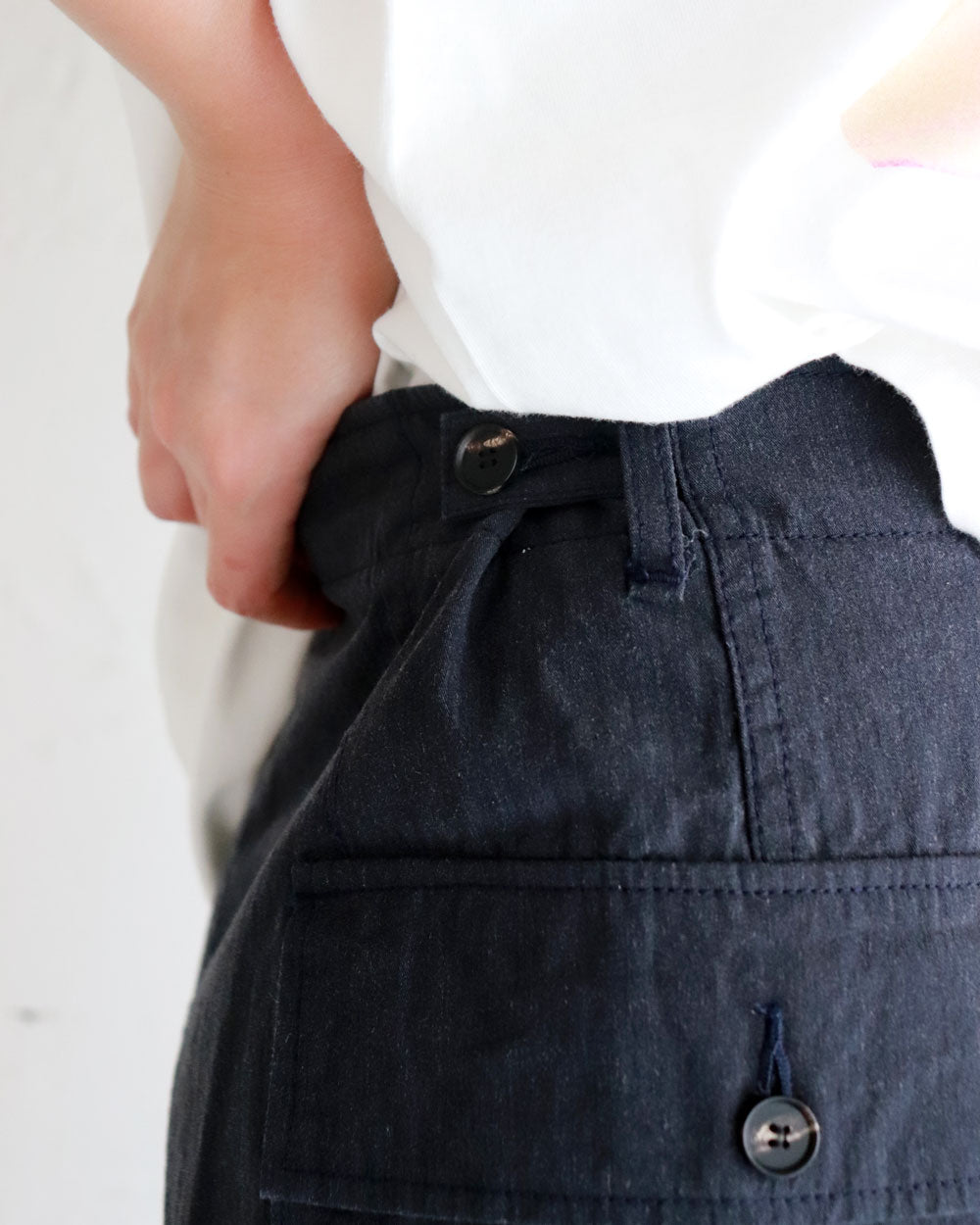 HATSKI 2 Pocket Shorts -Top Charcoal- HTK-25003