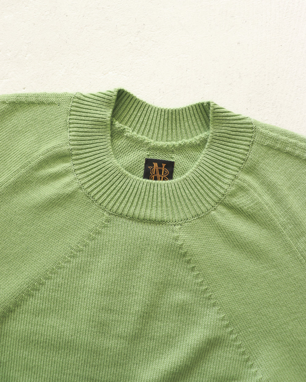 BATONER AGING WOOL SIGNATURE CREW NECK