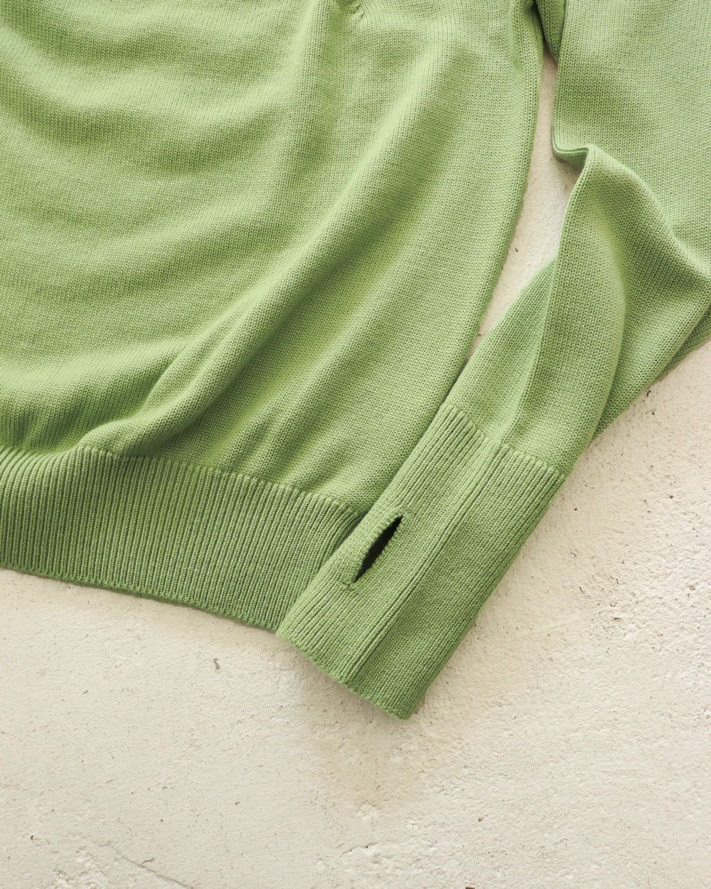 BATONER AGING WOOL SIGNATURE CREW NECK