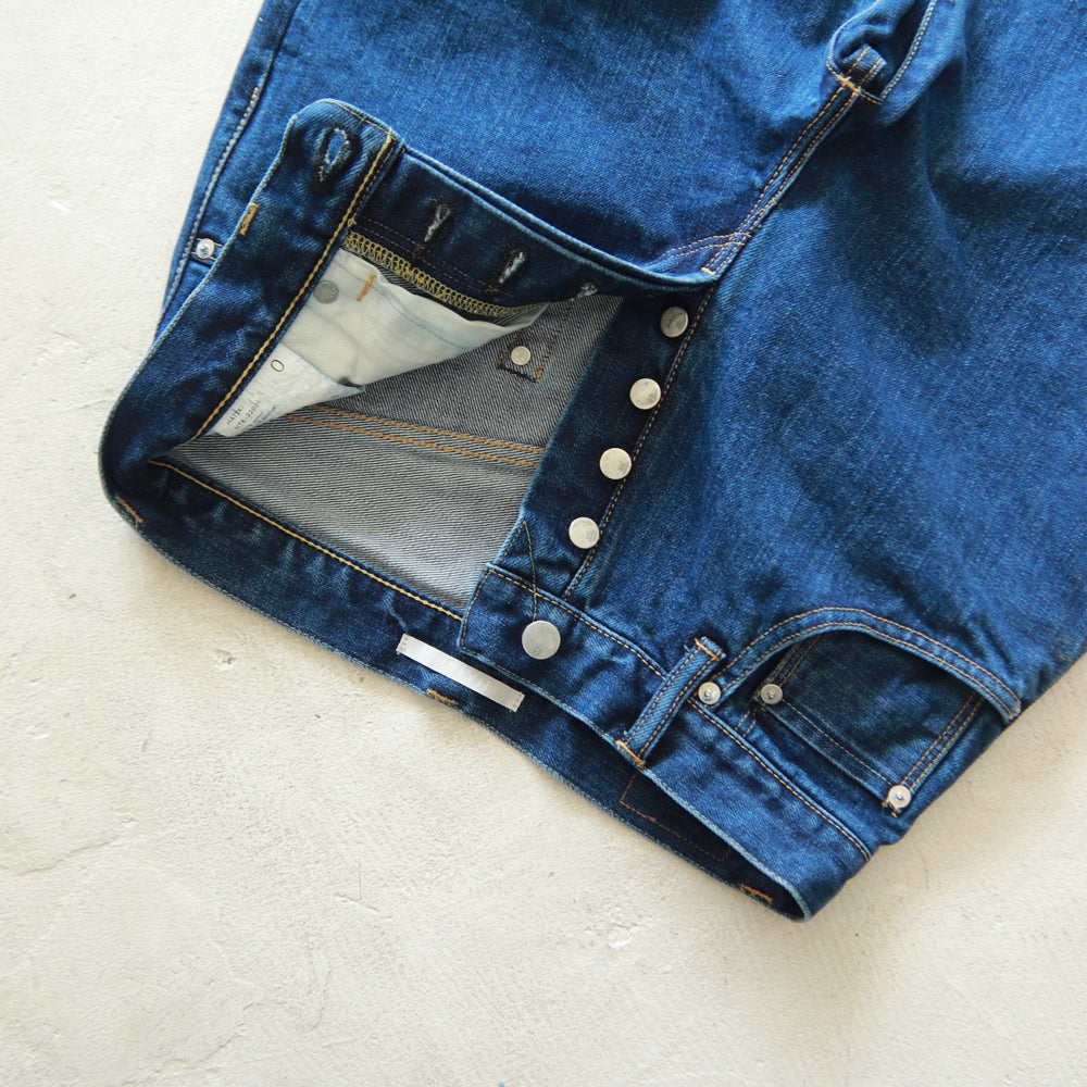 HATSKI Loose Tapered Denim -Used-Blue HTK-22001-U