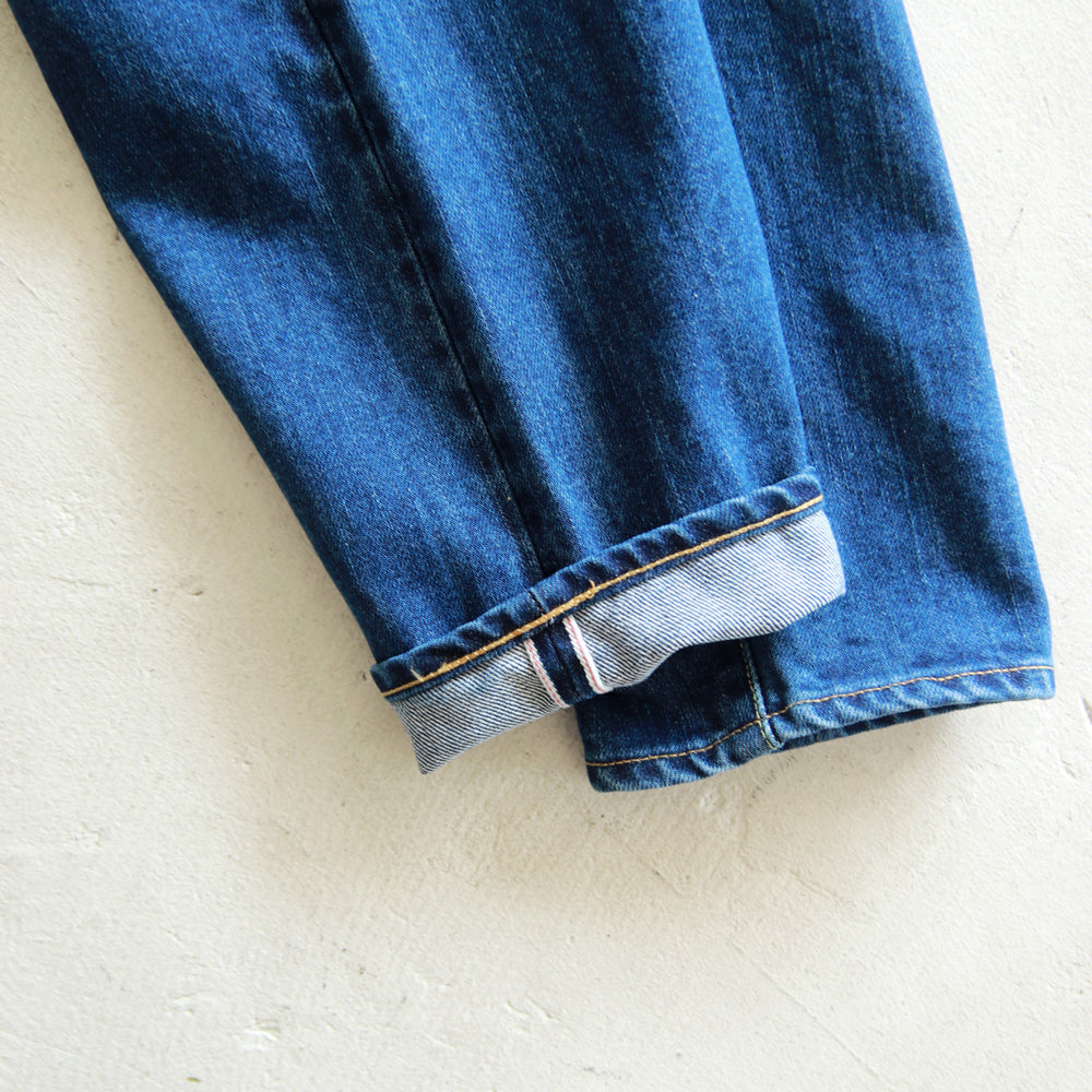 HATSKI Loose Tapered Denim -Used-Blue HTK-22001-U