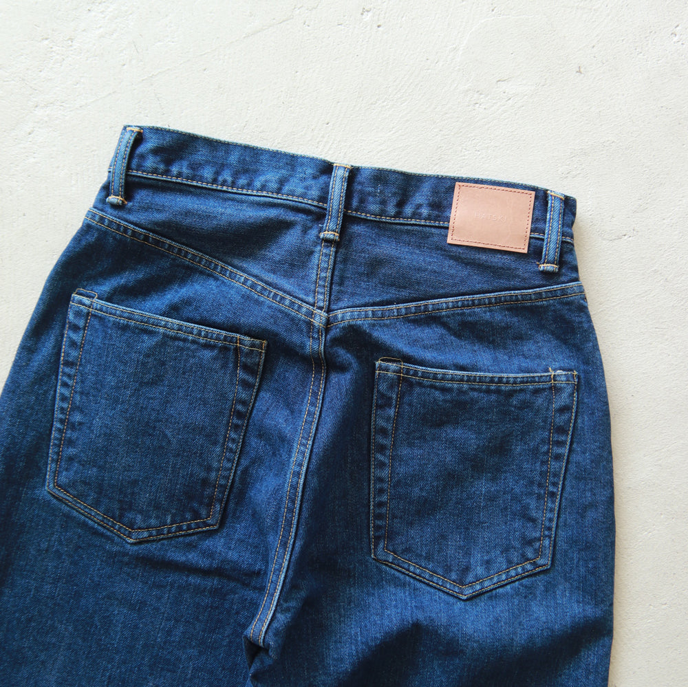 HATSKI Loose Tapered Denim -Used-Blue HTK-22001-U