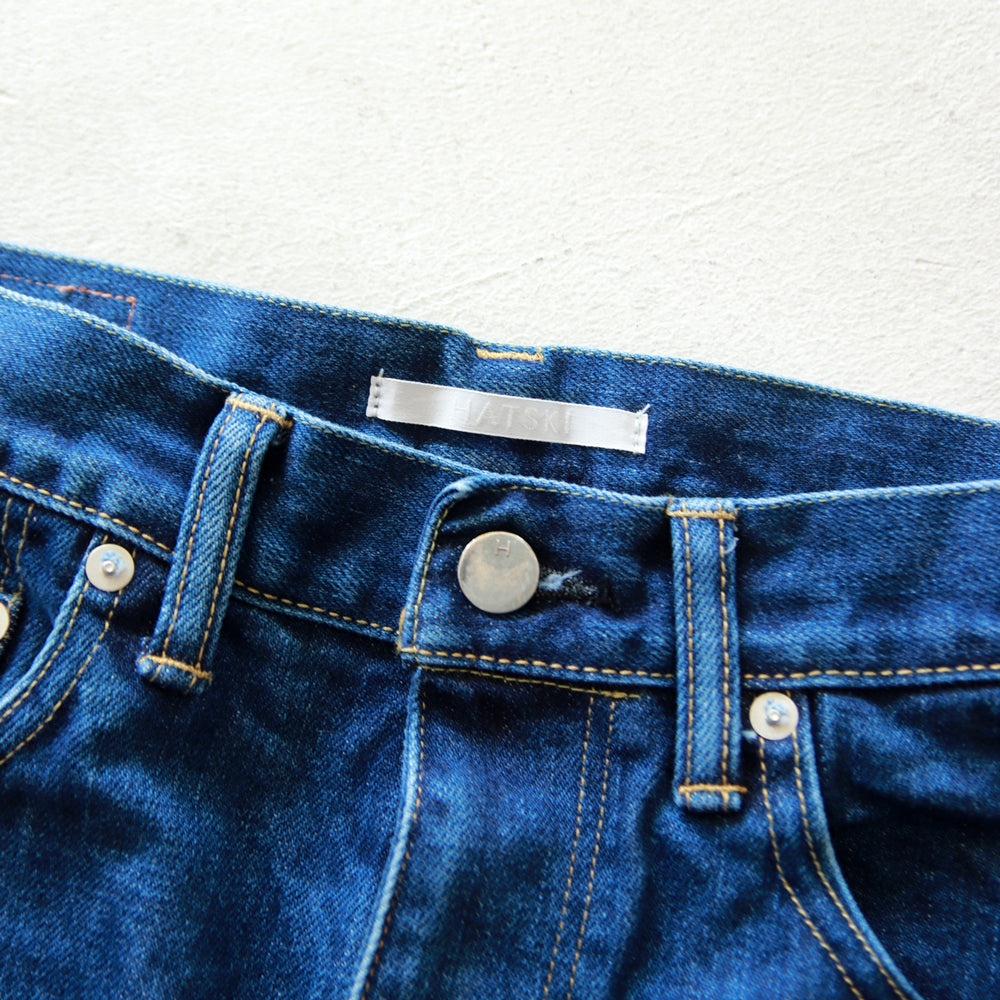 HATSKI Regular Tapered Denim -Used-Blue HTK-22002-U
