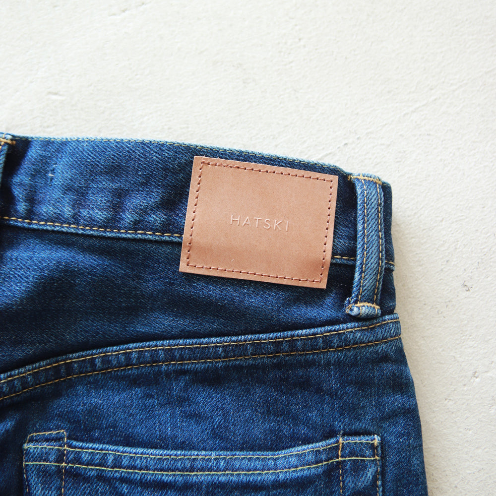 HATSKI Regular Tapered Denim -Used-Blue HTK-22002-U