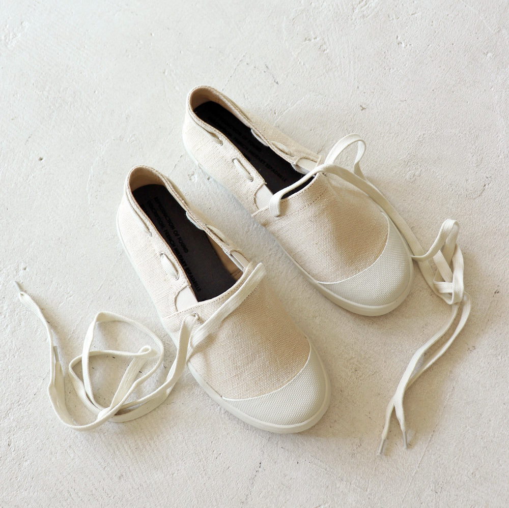REPRODUCTION OF FOUND FRENCH MILITARY ESPADRILLE