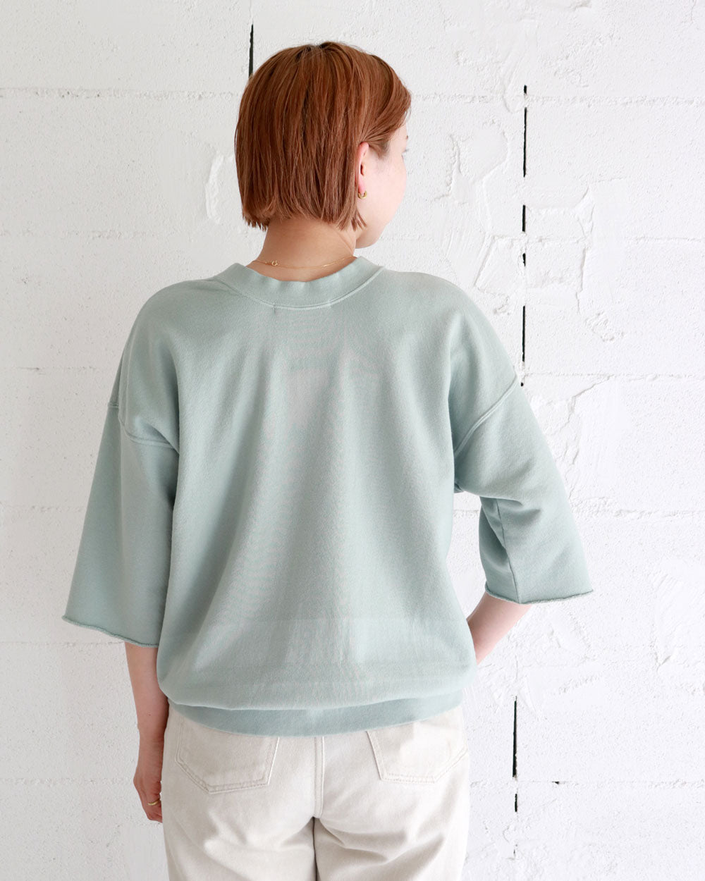 HATSKI Crew Neck Line S/S Sweat HTK-25012