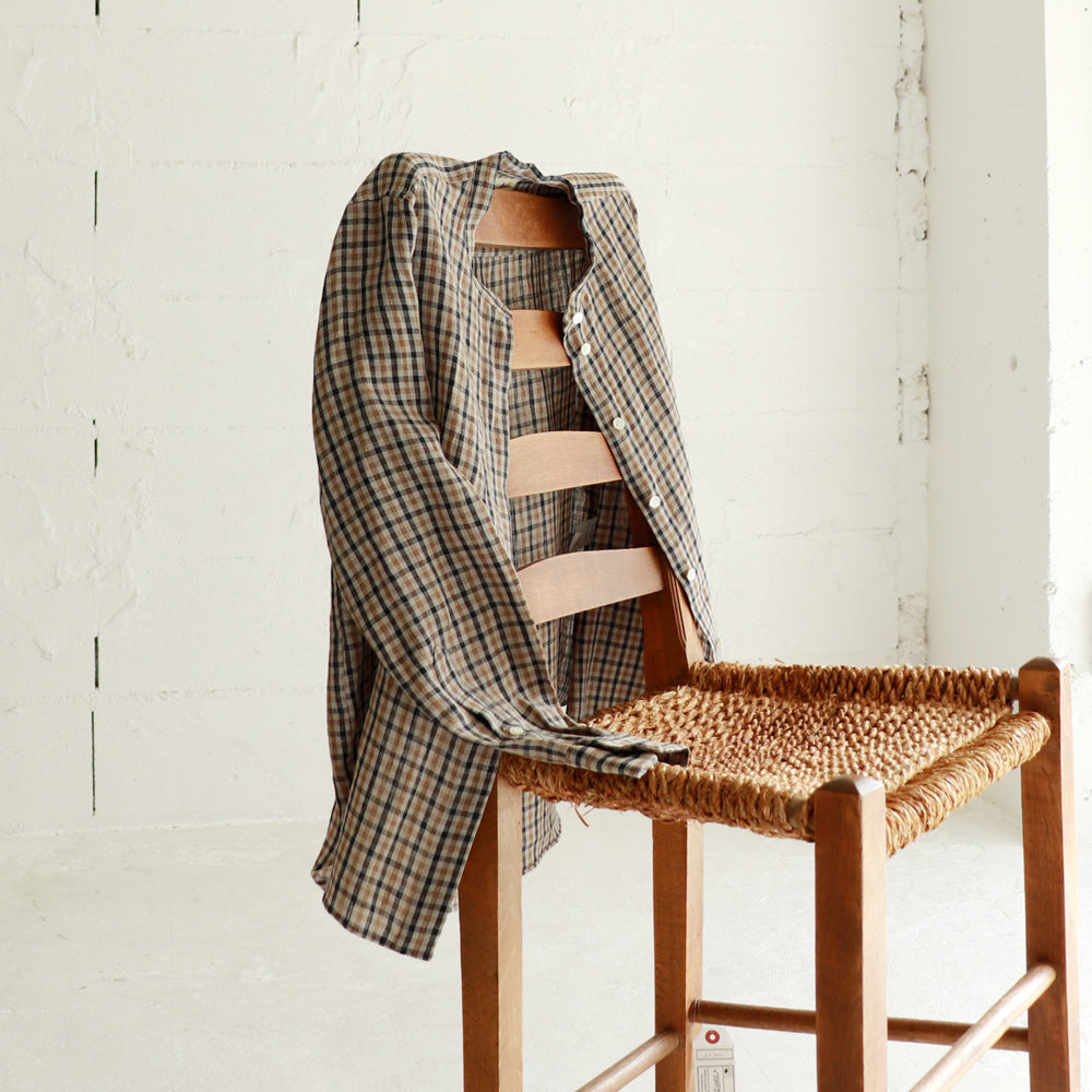 R&D.M.Co- L G.C.C STAND COLLAR SHIRTS