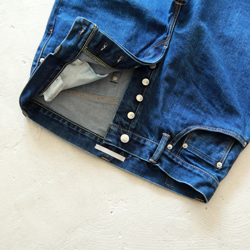 HATSKI Wide Tapered Denim -Used-Blue HTK-22003-U