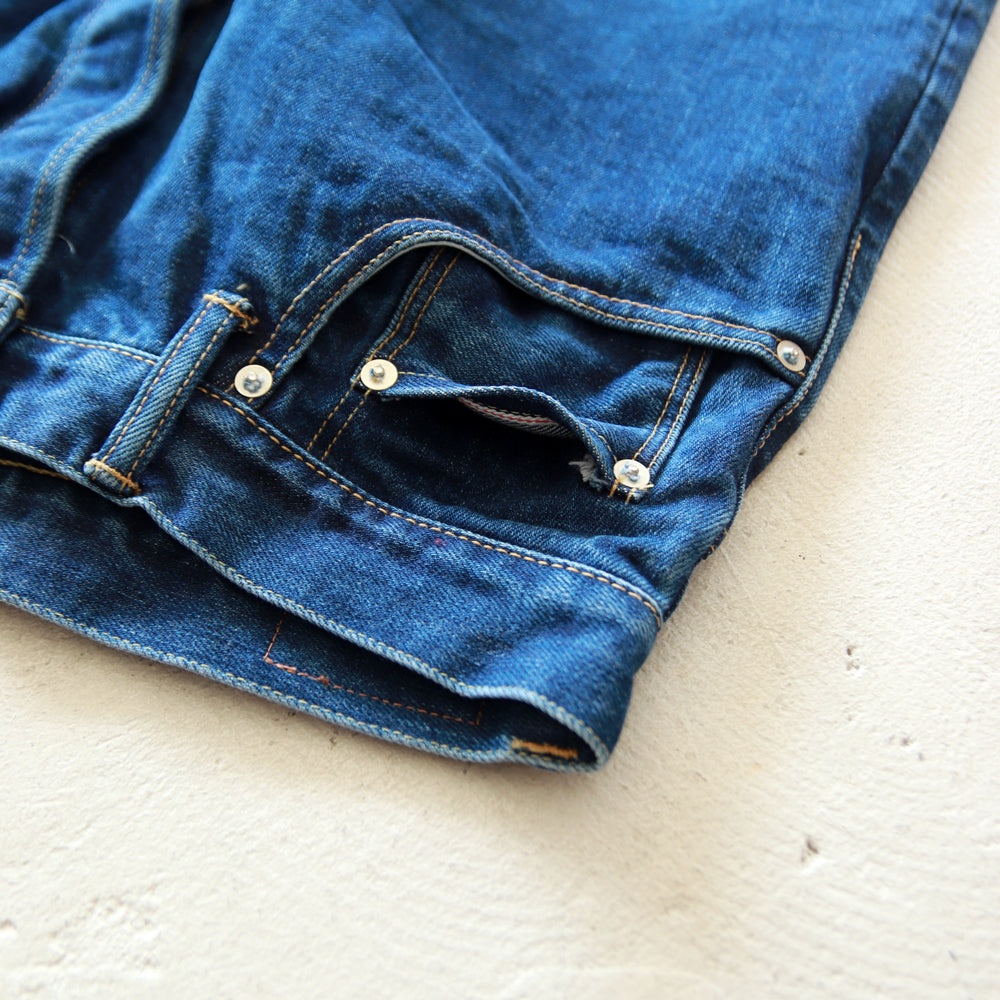 HATSKI Wide Tapered Denim -Used-Blue HTK-22003-U