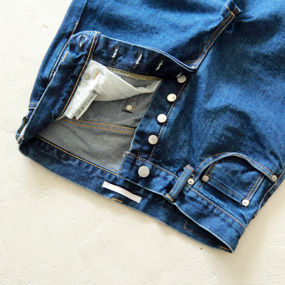 HATSKI Straight Denim -Used-Blue HTK-22004-U