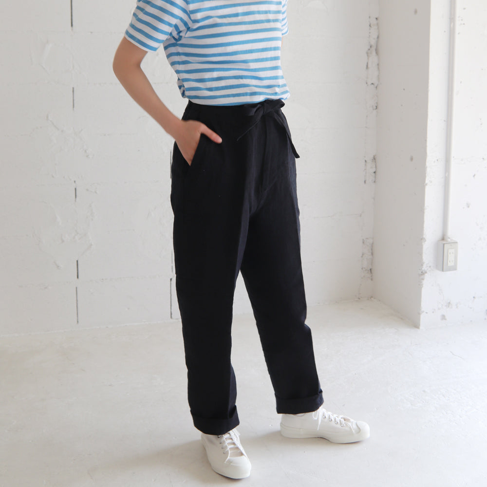 HATSKI Easy Linen Twill Slacks HTK-21006-L