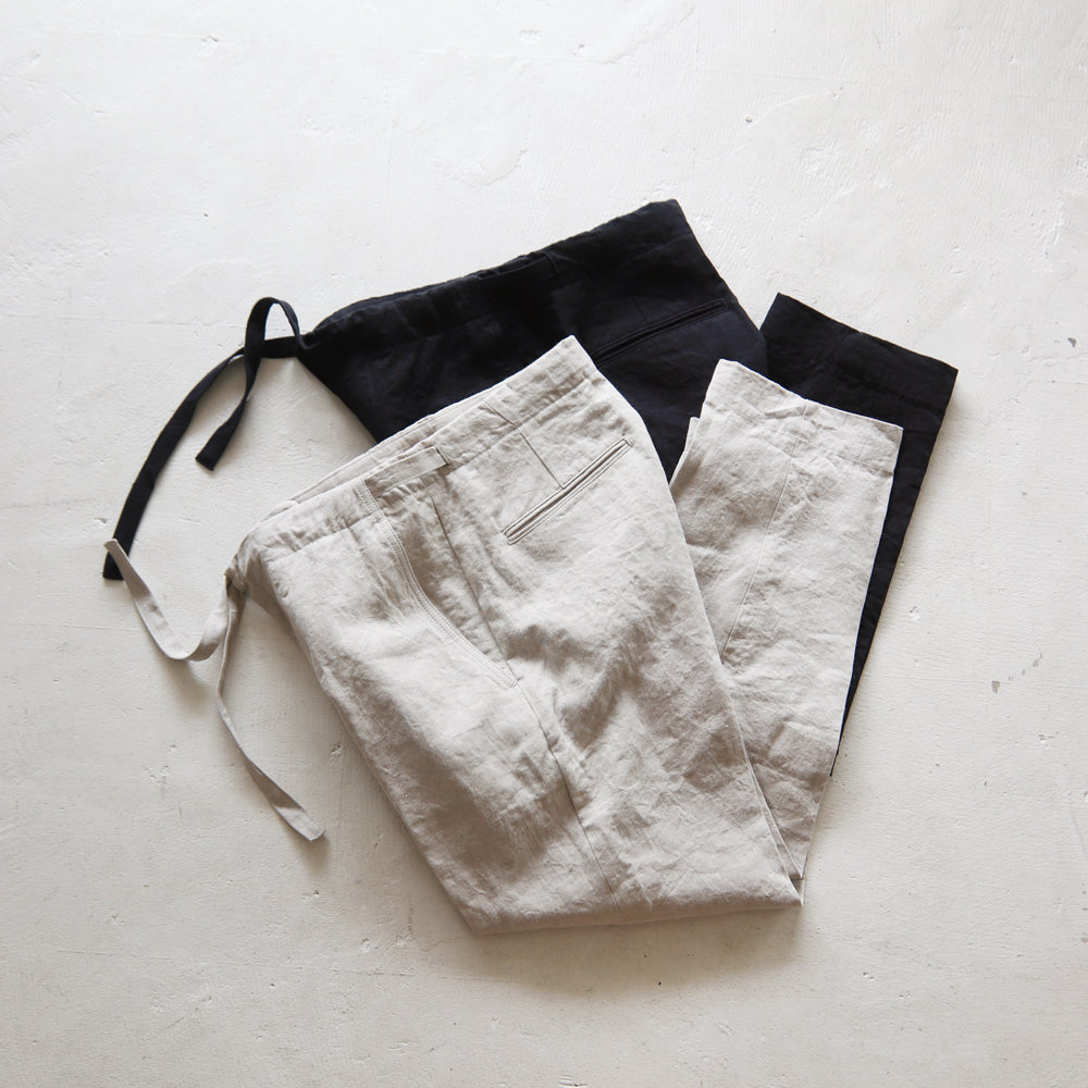 HATSKI Easy Linen Twill Slacks HTK-21006-L