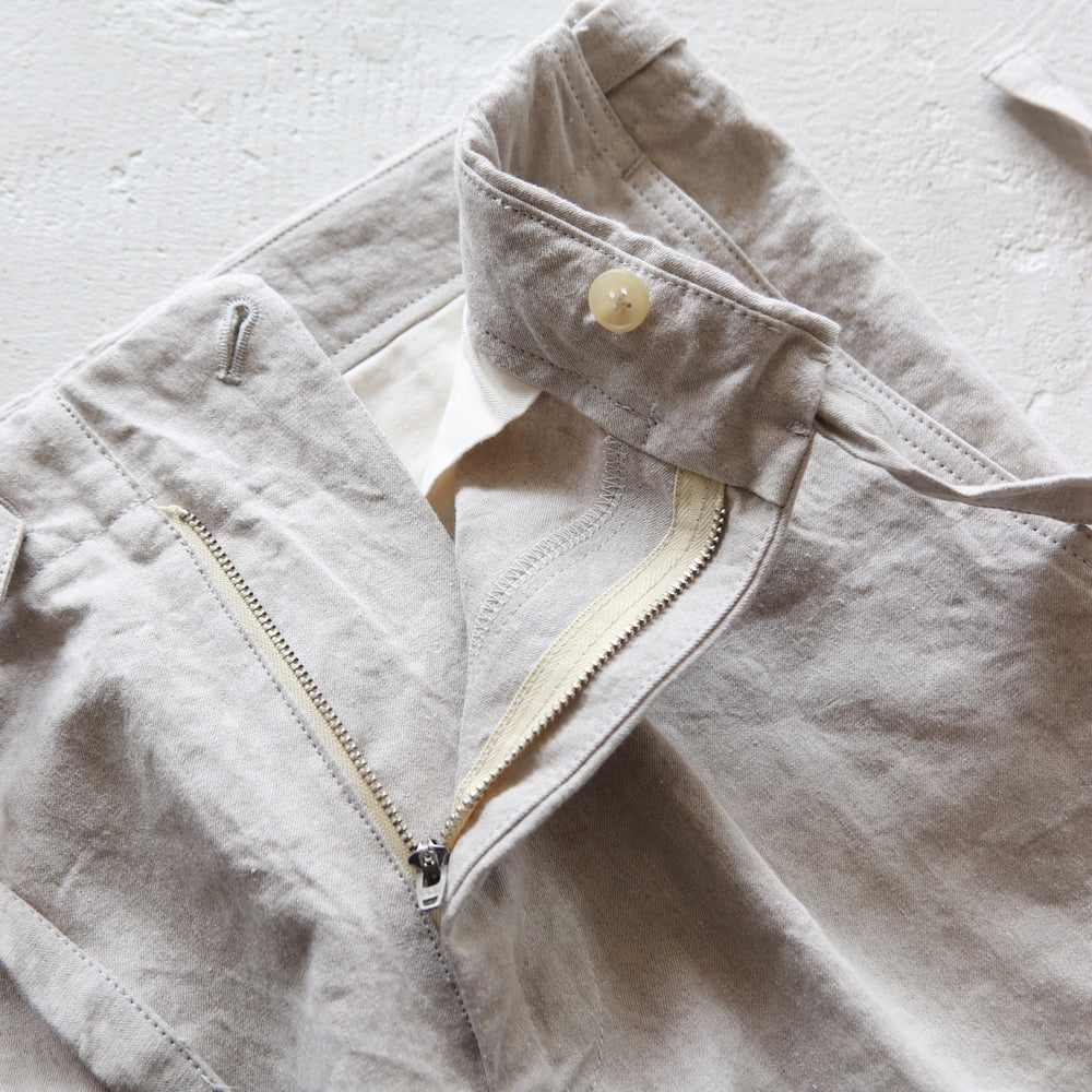 HATSKI Easy Linen Twill Slacks HTK-21006-L
