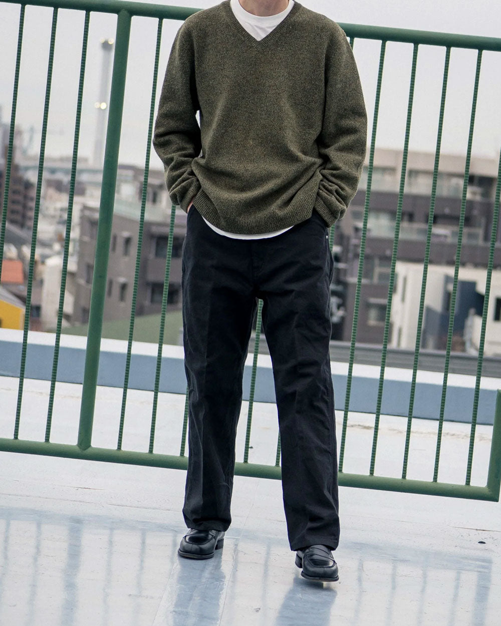 HATSKI Painter Pants -Black-